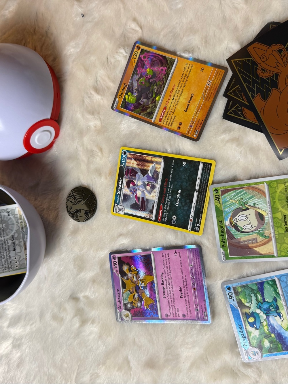 Pokémon Poke Ball Collectible Set - Red, Blue, Black, Gold - Picture 14 of 16